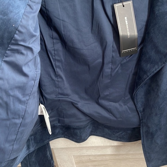 BCBG Maxazria suede Motorcycle jacket - Picture 5 of 7